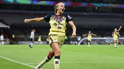 Sarah Luebbert estaría viviendo sus últimos juegos con América.