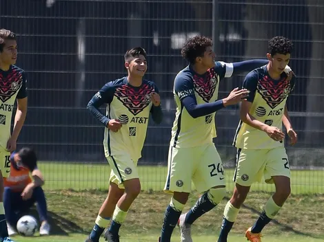 Gran rendimiento de América ante Chivas en las Fuerzas Básicas