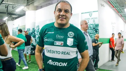 Cuauhtémoc Blanco no olvida su pasado como futbolista.