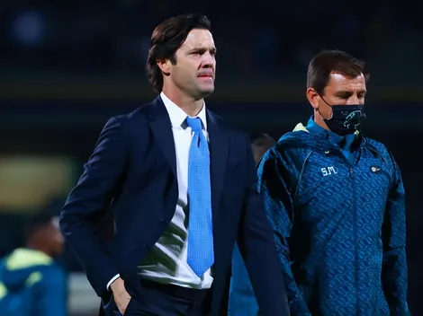 Las opciones de América para reemplazar a Santiago Solari en el próximo encuentro