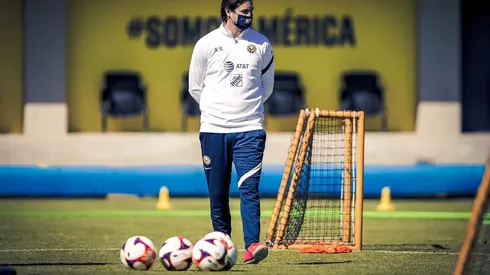 Santiago Solari innova en su planteo de las Águilas del América.