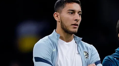 Sebastián Cáceres fue el encargado de brindar la conferencia de prensa en la previa al duelo del América con Atlético de San Luis.