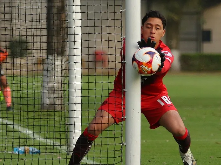 El novato portero suplente para este sábado