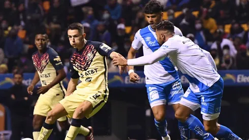 América rescató un punto con 10 hombres en Puebla.