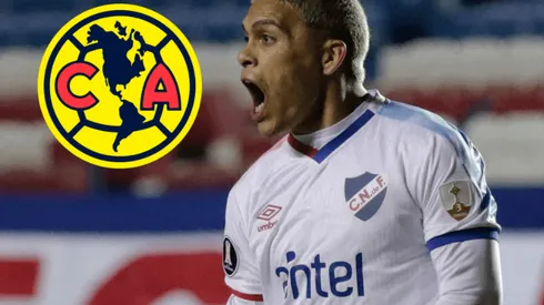 América pelea con un grande por Brian Ocampo.