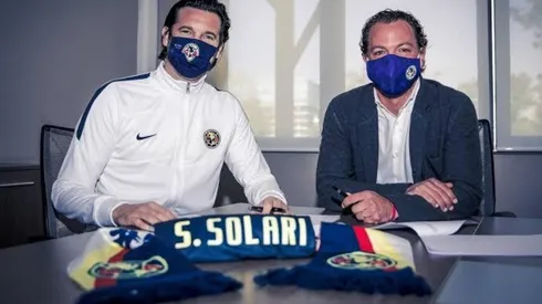 Santiago Solari asumió como entrenador del América. Uno de los acontecimientos más importantes del 2021.