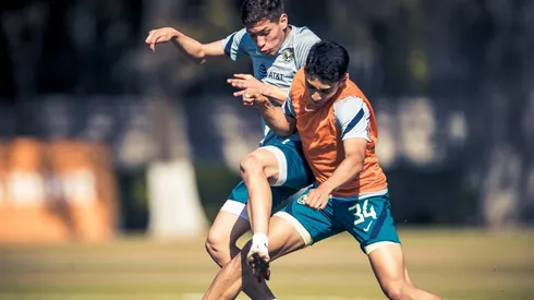 América se entrena con la mente en el Clausura 2022.