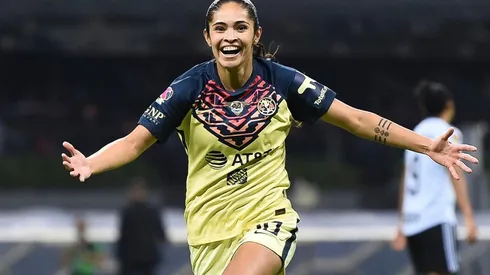 Daniela Espinosa, la artillera de América Femenil.