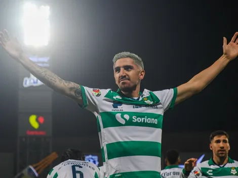 Santos Laguna tasó a Diego Valdés