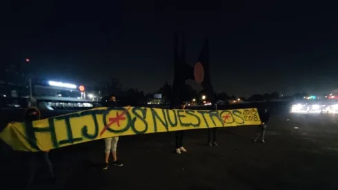 Los aficionados americanistas le recordaron a Cruz Azul las recientes finales.