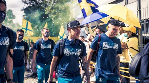 El plantel del América viajó a Monterrey.