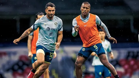 Las Águilas cerraron preparación en su cancha para el juego con Tigres.