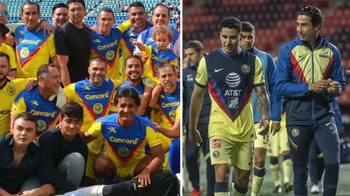 Las leyendas se enfrentaron a los futbolistas actuales.