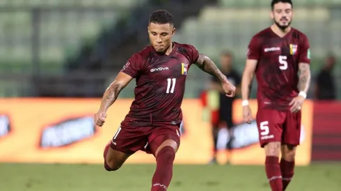 Machis en el partido de Venezuela vs. Ecuador