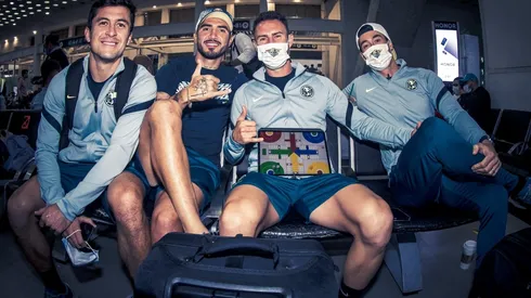 América dejó la CDMX para viajar a California.