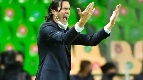 Santiago Solari en el juego América vs. León.