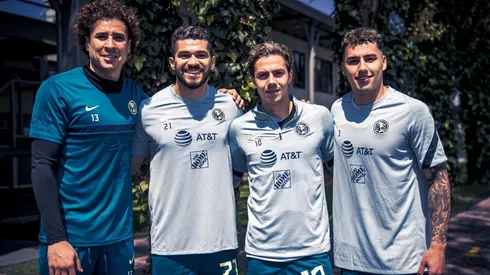 Los americanistas olímpicos reportaron hoy en Coapa.