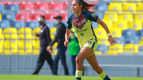 Karen Luna atendió a los medios hoy.