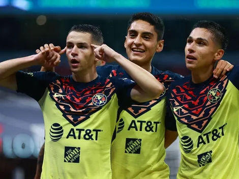 Álvaro Fidalgo marcó su primer gol con el América