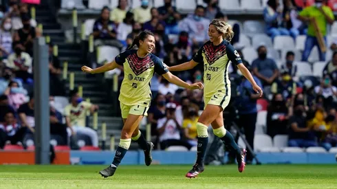 Kiana Palacios abrió el marcador en el Azteca.