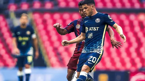 Richard Sánchez volvió a ver actividad con las Águilas.