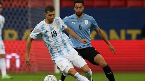 Guido Rodríguez se ganó la titularidad con Argentina en Copa América.