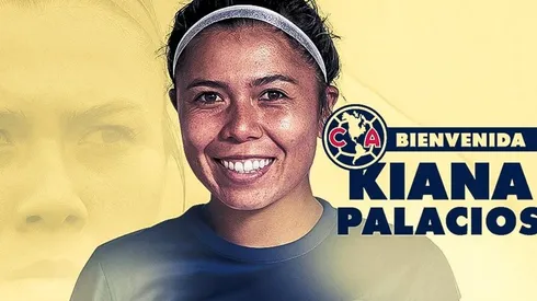 Kiana Palacios es la nueva delantera de América.