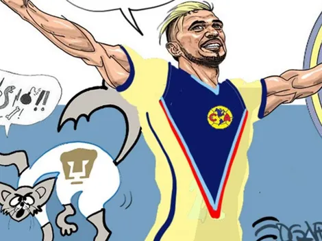 El Cartón de Édgar: "América dejó a Pumas sin repechaje"