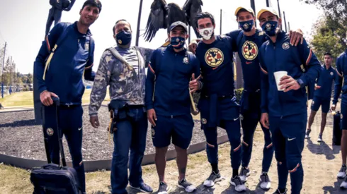 América entrenó en sintético y viajó a Tijuana