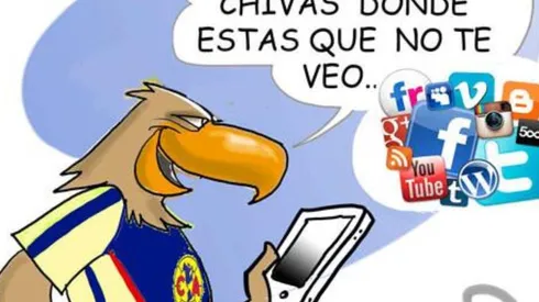 El Cartón de Édgar: "El club de México con más seguidores en redes sociales"