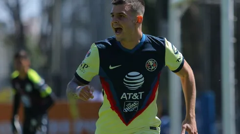 Benedetti jugó con la Sub-20 el sábado anterior y marcó gol.