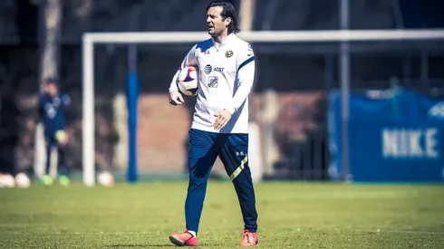Solari podría no dirigir mañana ante Atlético San Luis.