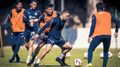 América volvió a entrenar en Coapa con una sorpresa