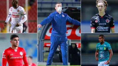 Los cincos refuerzos para el 2021.