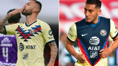 Emanuel Aguilera y Sebastián Cáceres, dos jugadores del América próximos a volver