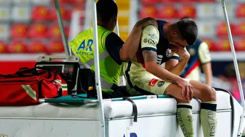 Nicolás Benedetti tras salir lesionado