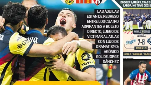 Dueños de las portadas deportivas