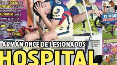 Las lesiones aparecen hasta en algunas portadas