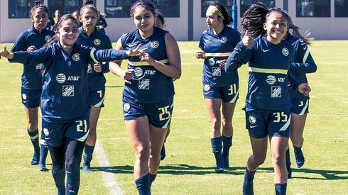 América Femenil se prepara para el compromiso ante Tigres.