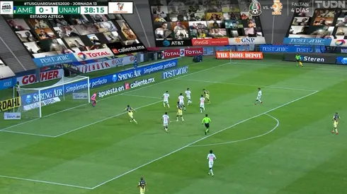 Video: Benedetti coloca el empate para el América.