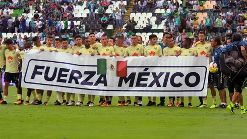 América ya ha dedicado partidos a las víctimas del sismo.