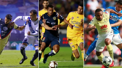 Las últimas tres remontadas más reciente que tiene América en la Liga MX.