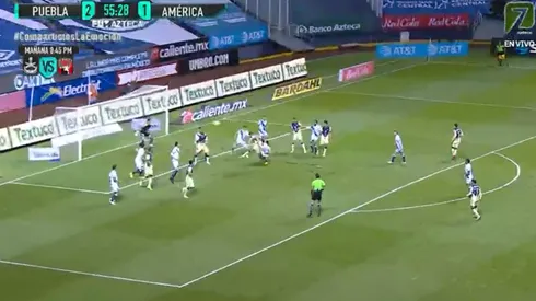 Video: Henry Martin anota el empate de América.