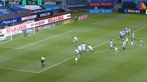 Video: Ema Aguilera anota el descuento de América.