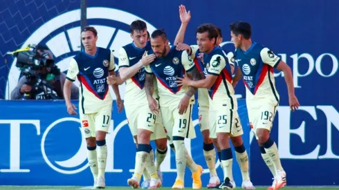 Emanuel Aguilera le dedicó su gol a Bruno Valdez.