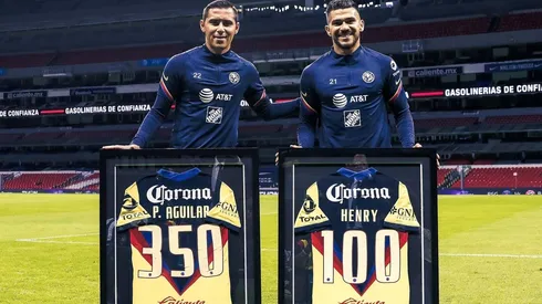América reconoce a los históricos Aguilar y Henry Martin.