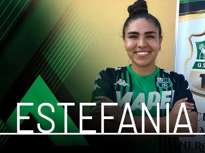 Estefania Fuentes fue presentada en el Sassuolo Femenil