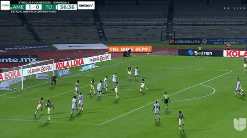 Video: Bruno Valdez aumenta el marcador para el América.