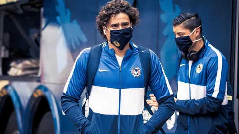 América ya se encuentra en el Olímpico Universitario.