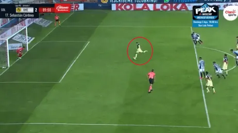 Video: Sebastián Córdova anota el 2-0 para el América.